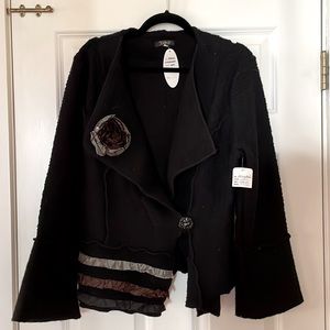 Black Sweater Jacket